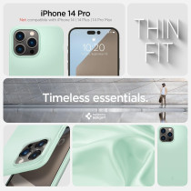 Spigen Thin Fit Designed For iPhone 14 Pro Case (2022), Apple Mint