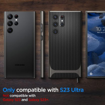 Spigen Neo Hybrid Designed For Galaxy S23 Ultra Case (2023), Gunmetal