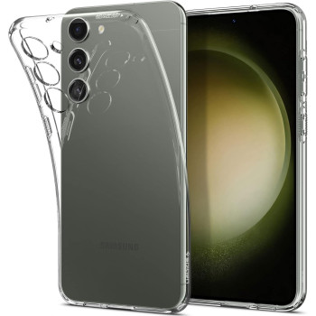 Spigen Liquid Crystal Designed For Galaxy S23 Plus Case (2023), Crystal Clear