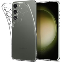 Spigen Liquid Crystal Designed For Galaxy S23 Plus Case (2023), Crystal Clear