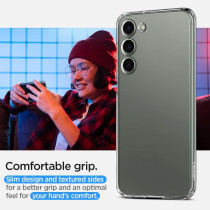 Spigen Liquid Crystal Designed For Galaxy S23 Plus Case (2023), Crystal Clear