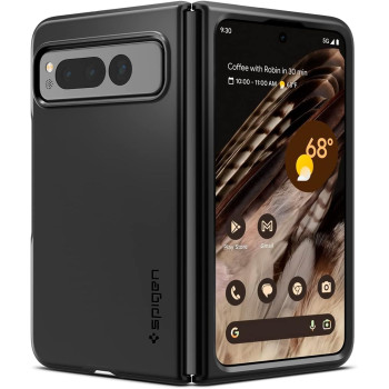 Spigen Thin Fit Designed For Pixel Fold Case (2023), Black