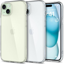 Spigen Ultra Hybrid Designed For iPhone 15 Case (2023), Anti-Yellowing, Military-Grade Protection, Crystal Clear