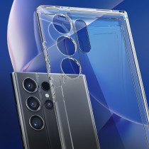Spigen Ultra Hybrid Designed For Galaxy S24 Ultra Case (2024), Anti-Yellowing, Military-Grade Protection, Crystal Clear
