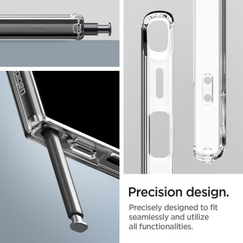 Spigen Ultra Hybrid Designed For Galaxy S24 Ultra Case (2024), Anti-Yellowing, Military-Grade Protection, Crystal Clear