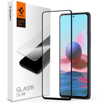 Spigen 1 Pack Full Coverage Tempered Glass Screen Protector For Redmi Note 10