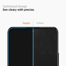 Spigen 1 Pack Full Coverage Tempered Glass Screen Protector For Redmi Note 10