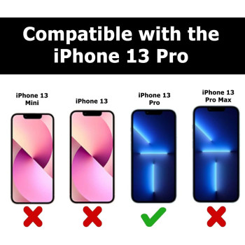 Bodyguardz Carve Phone Case For The iPhone 13 Pro, No-Slip Grip, Shockproof, 5G, Magsafe And Qi Charging, 8 Foot Drop Protection, Smoke