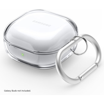 Elago Clear Case Compatible With Samsung Galaxy Buds Fe Case (2023) / Galaxy Buds 2 Pro Case (2022) / Galaxy Buds 2 Case (2021) / Galaxy Buds Pro Case (2021) / Galaxy Buds Live Case (2020) (Clear)