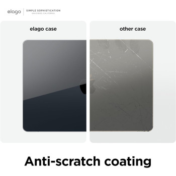 Elago Ultra Slim Hard Case Compatible With Mabcook Air M2 M3 2023 2024 15.3 Inch With Touch Bar A2941/A3114 Dark Grey, Full Protection, Access To All Features