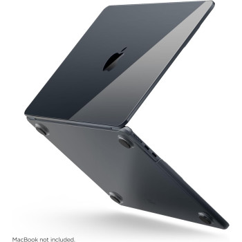 Elago Ultra Slim Hard Case Compatible With Mabcook Air M2 M3 2023 2024 15.3 Inch With Touch Bar A2941/A3114 Dark Grey, Full Protection, Access To All Features