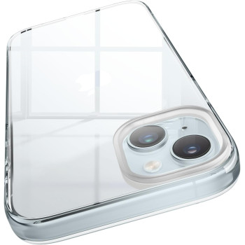Elago Hybrid Clear Case Compatible With iPhone 15 Plus Case 6.7 Inch, Military Grade Drop Protection, Pc Plus Tpu Hybrid Technology, Reduced Yellowing, Crystal Clear, Full Body Protection