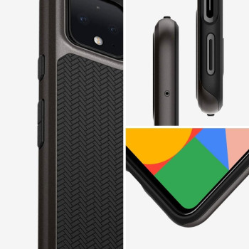Spigen Neo Hybrid Designed For Google Pixel 4 Xl Case (2019), Gunmetal