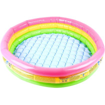 Intex Inflatable Sunset Glow Baby Pool, Multicolour