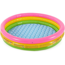 Intex Sunset Glow Inflatable Pool, 58 x 13 Inch, 147 x 33 cm, Tri Colour, 57422EP