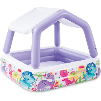 Intex Sun Shade Swim Water Pool For Kids, Purple Colour, 57470