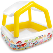 Intex Sun Shade Swim Water Pool For Kids, Yellow Colour, 57470C