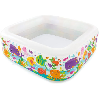 Intex Swim Center Clear View Aquarium Pool, Multicolour, 57471