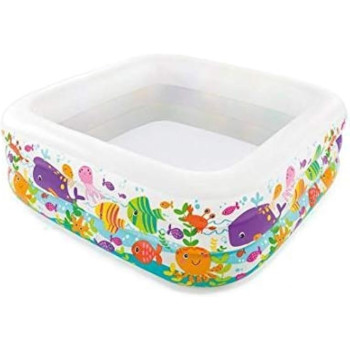 Intex Inflatable Sea Aquarium Pool, Multicolour, 57471a