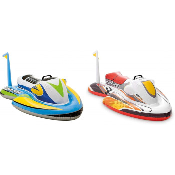 Intex Ride On Floating Raft For Kids, Multicolour, 57520