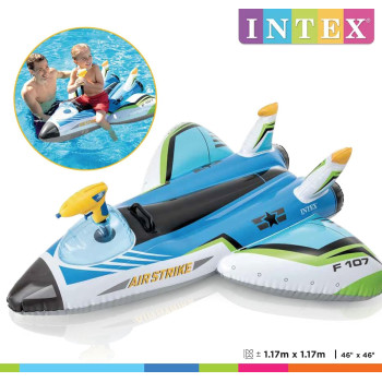 Intex Water Gun Plane Ride Ons, Multicolor, 57536NP
