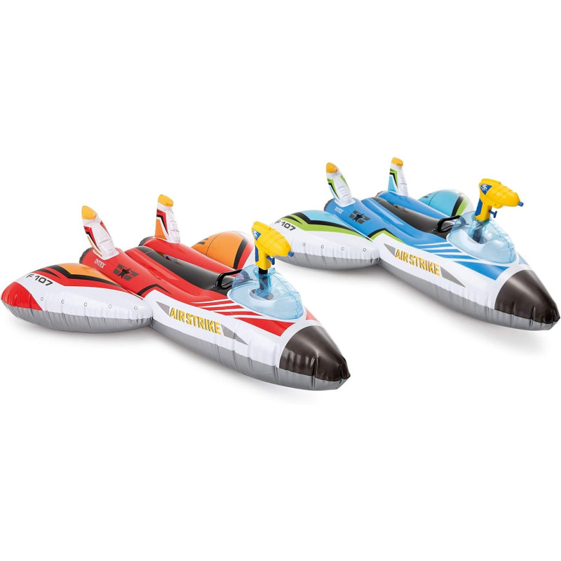 Intex Water Gun Plane Ride Ons, Multicolor, 57536NP