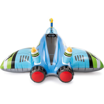 Intex Water Gun Plane Ride On, 46 Inch x 46 Inch, Multicolour, For Ages 3 And Above