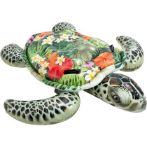 Intex Realistic Sea Turtle Ride On, 75 x 67, 191 x 171 cm, Multicolour, 57555