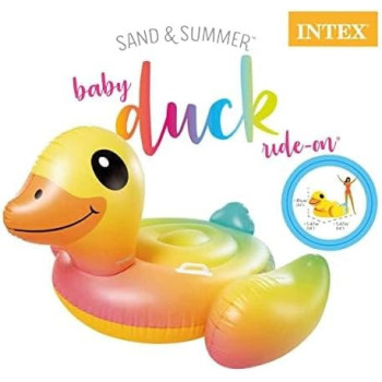 Intex Inflatable Duck Ride On, Yellow, Large, 57556