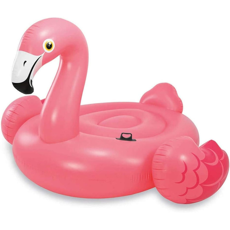 Intex Ride On Flamingo Swan Floating Raft, Pink, 57558