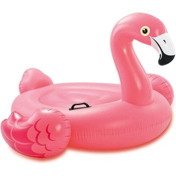 Intex Flamingo Inflatable Ride On, 58 Inch x 55 Inch x 37 Inch, For Ages 3 And Above