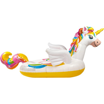 Intex Unicorn Pool Floater, Unicorn Rideon, Multicolour, 57561, Large