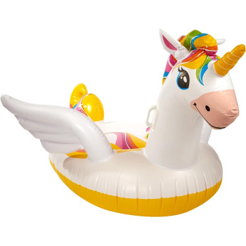 Intex Unicorn Pool Floater, Unicorn Rideon, Multicolour, 57561, Large
