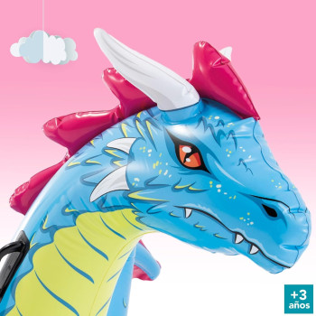 Intex Dragon Ride On Pool Float, Multicolour, 57563NP