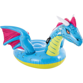 Intex Dragon Ride On Pool Float, Multicolour, 57563NP