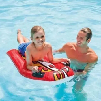 Intex Inflatable Joy Rider Pool Float, Red Colour, 58165