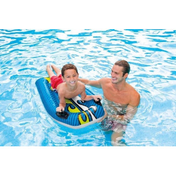 Intex Inflatable Joy Rider Pool Float, Blue Colour