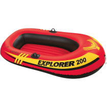Intex Explorer Pro 200 Boat, 185 x 94 x 41 cm, Orange Colour