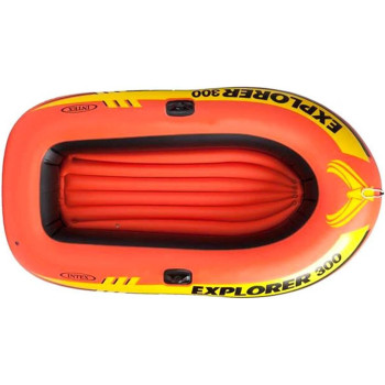 Intex Explorer 300 Inflatable Boat Set For 3 Person, 211 x 117 x 41cm, 58332