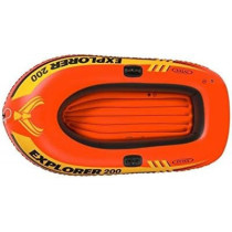 Intex Explorer 300 Boat Set, 32 x 19 x 12 cm, Orange/Yellow, 58332