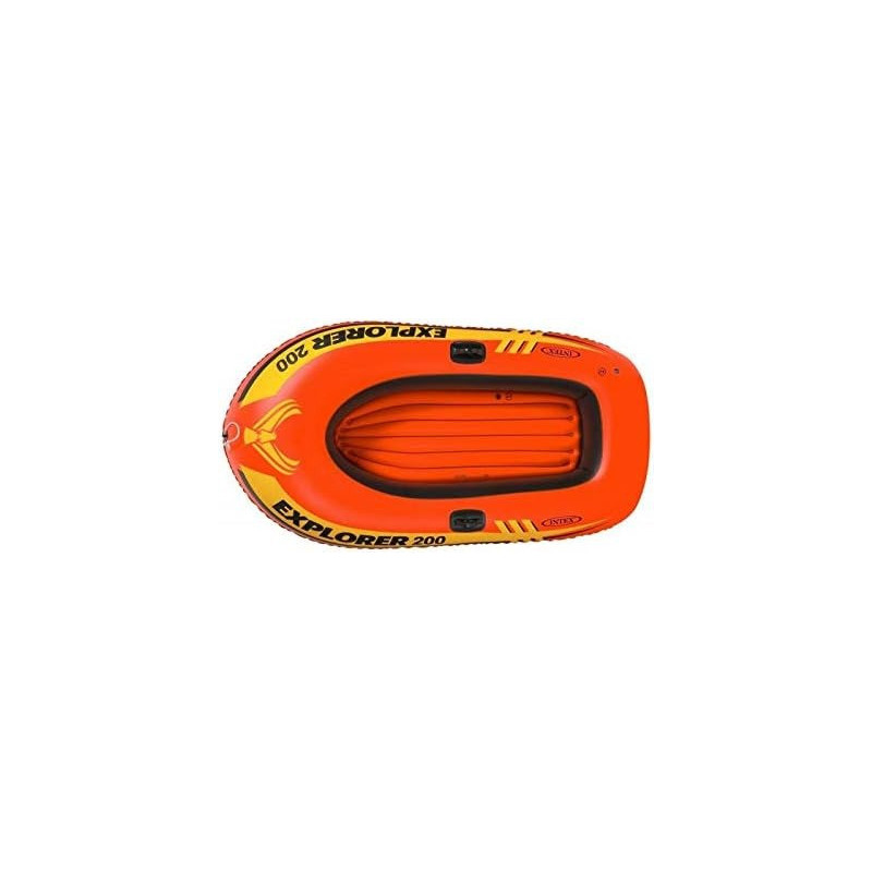 Intex Explorer 300 Boat Set, 32 x 19 x 12 cm, Orange/Yellow, 58332