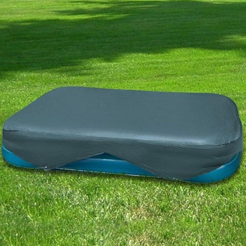 Intex Rectangular Pool Cover, 305 x 183 cm And 262 x 175 cm, Blue Colour, 58412NP