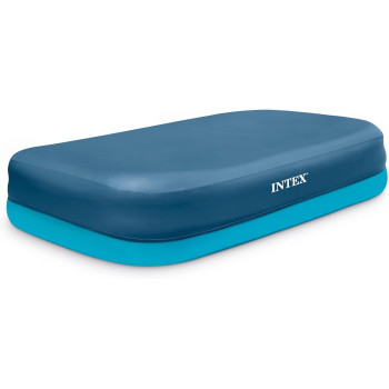 Intex Rectangular Pool Cover, 305 x 183 cm And 262 x 175 cm, Blue Colour, 58412NP