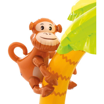 Intex Tropical Island Baby Pool, 102 x 102 x 86 cm, Multicolour