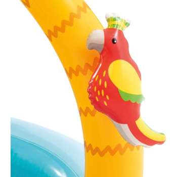 Intex Tropical Island Baby Pool, 102 x 102 x 86 cm, Multicolour