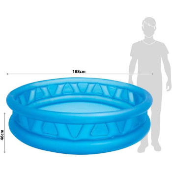 Intex Soft Side Pool, 90 x 360 x 310 cm, Blue, 58431