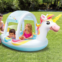 Intex Unicorn Spray Pool, 254 x 132 x 109 cm, Multicolour, 58435