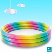 Intex Wild Geometry Three Ring Pool, 147 x 33 cm, Multicolour