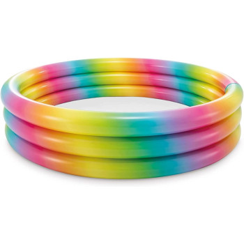 Intex Swimming Pool 3 Rings, 168 x 38 cm, Multicolour