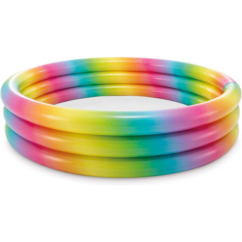 Intex Swimming Pool 3 Rings, 168 x 38 cm, Multicolour